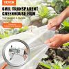 VEVOR Greenhouse Plastic Sheeting 10 x 40 ft, 6 Mil Thickness Clear Greenhouse Film, Polyethylene Film 4 Year UV Resistant, for Gardening, Farming